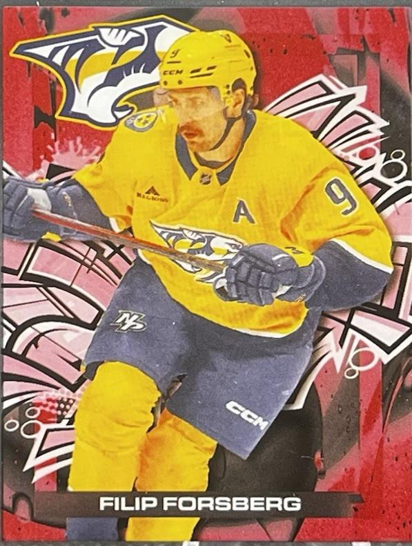 2025 Upper Deck Population Count 1000 Filip Forsberg [500] #PC-20 card