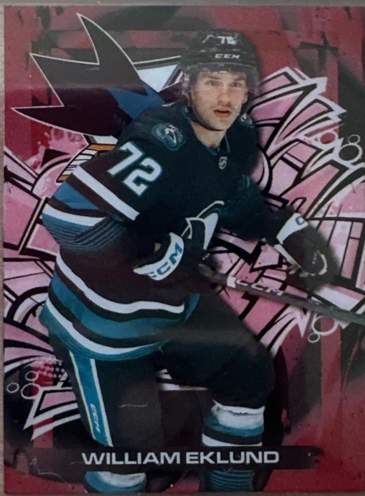 2025 Upper Deck Population Count 1000 William Eklund [500] #PC-24 card