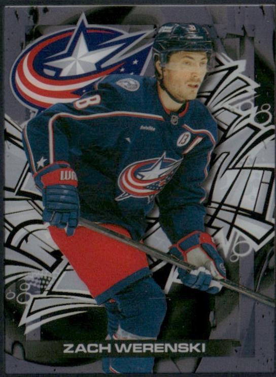 2025 Upper Deck Series 2 Population Count Zach Werenski [1000] #PC-33 card