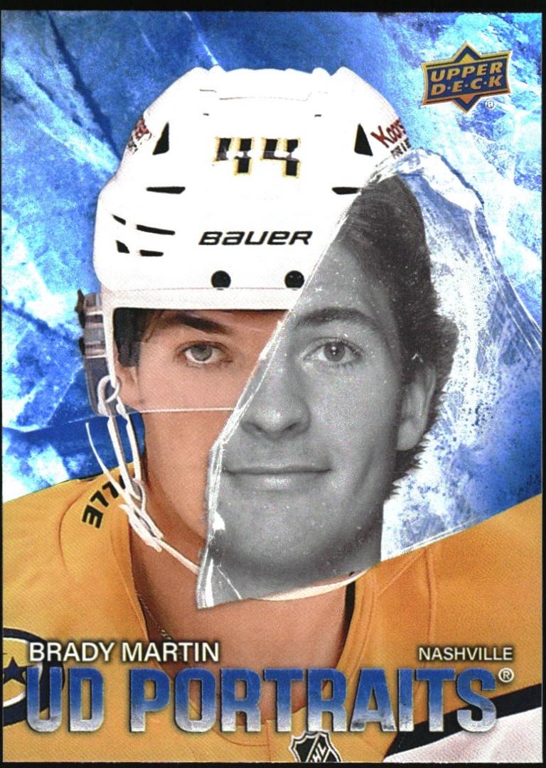 2025 Upper Deck Series 2 UD Portraits Brady Martin #P-41 card