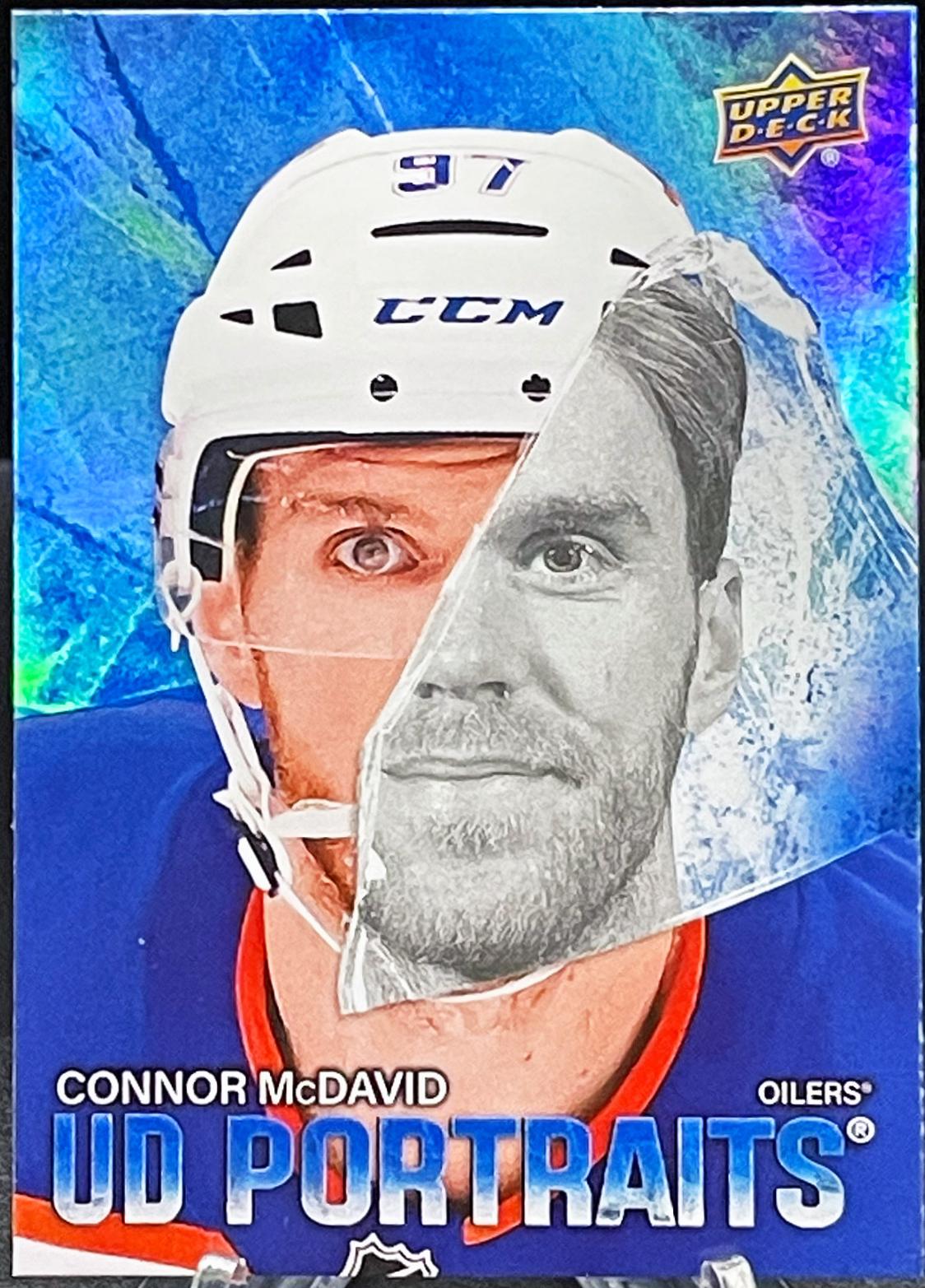2025 Upper Deck Series 2 UD Portraits Connor McDavid #P-60 card