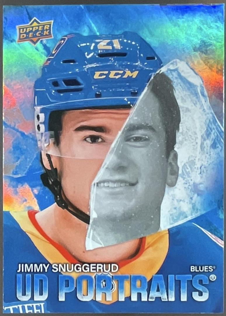 2025 Upper Deck Series 2 UD Portraits Jimmy Snuggerud #P-38 card