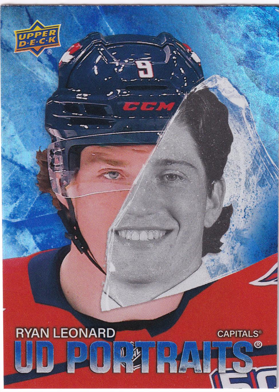 2025 Upper Deck Series 2 UD Portraits Ryan Leonard #P-59 card