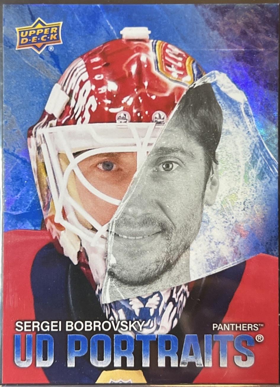 2025 Upper Deck Series 2 UD Portraits Sergei Bobrovsky #P-53 card