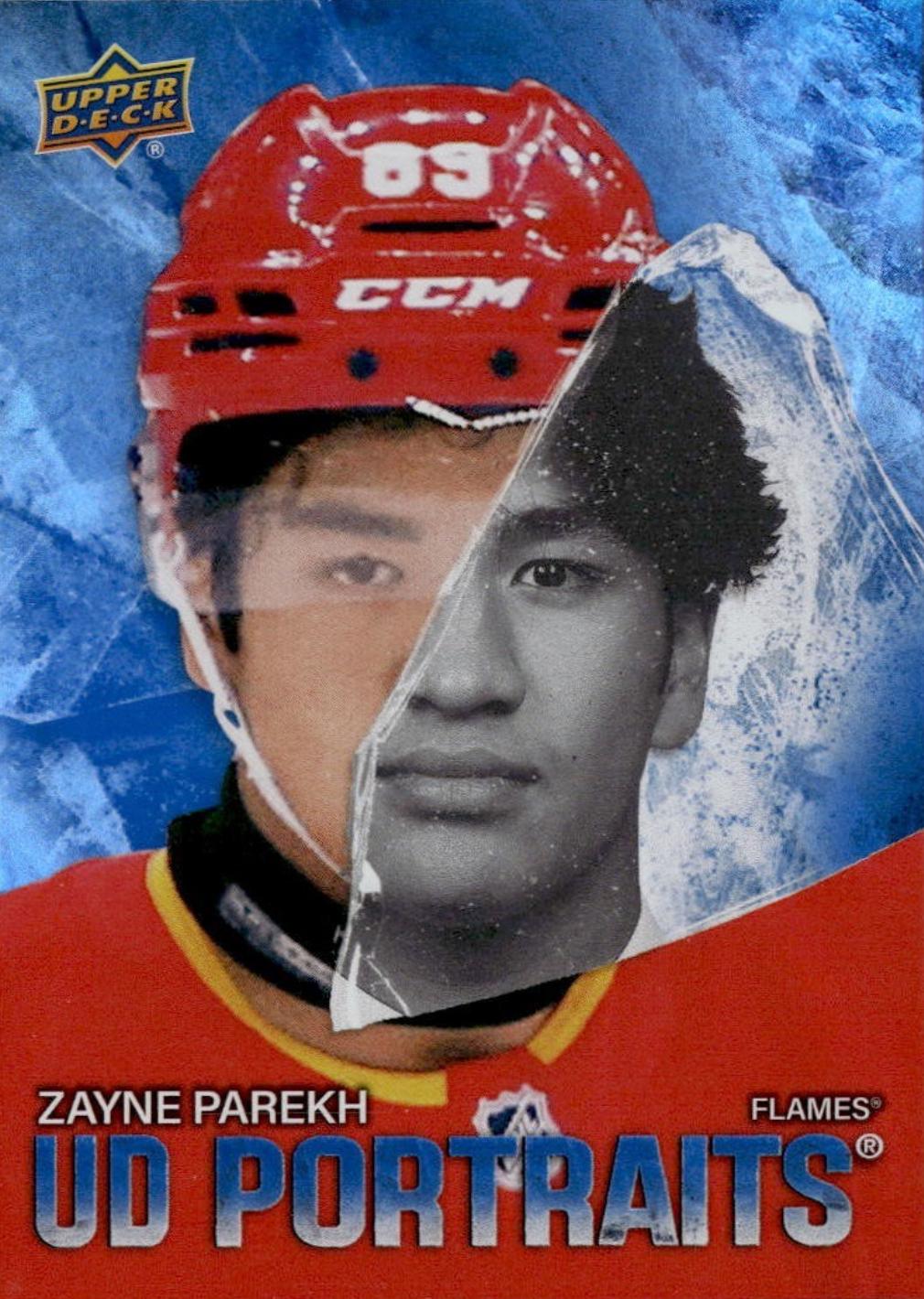 2025 Upper Deck Series 2 UD Portraits Zayne Parekh #P-54 card