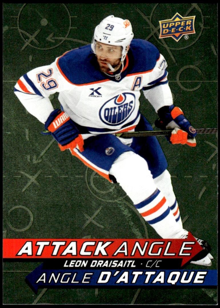 2025 Upper Deck Tim Hortons Attack Angle Leon Draisaitl #AA-5 card