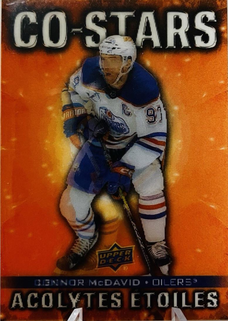 2025 Upper Deck Tim Hortons Co-Stars Connor McDavid / Leon Draisaitl #CO-2 card
