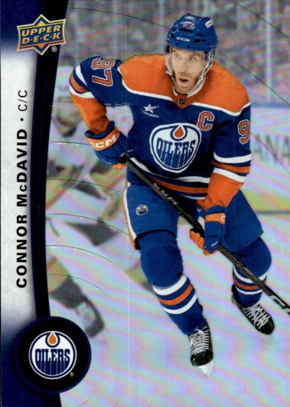 2025 Upper Deck Tim Hortons Connor McDavid #97 card