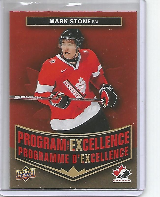 2025 Upper Deck Tim Hortons Team Canada Program of Excellence Mark Stone #POE-3 card