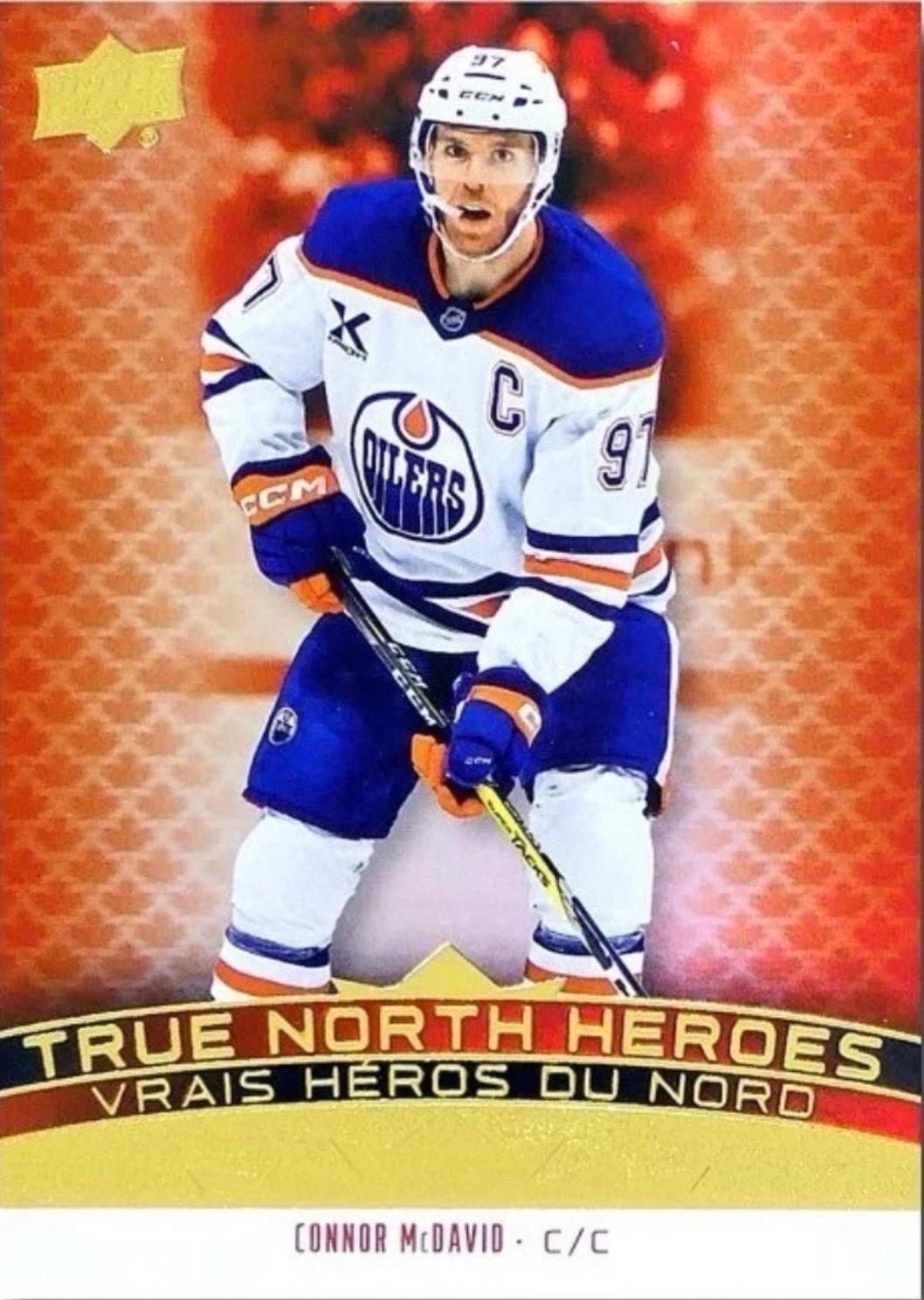 2025 Upper Deck Tim Hortons True North Heroes Connor McDavid #TNH-8 card
