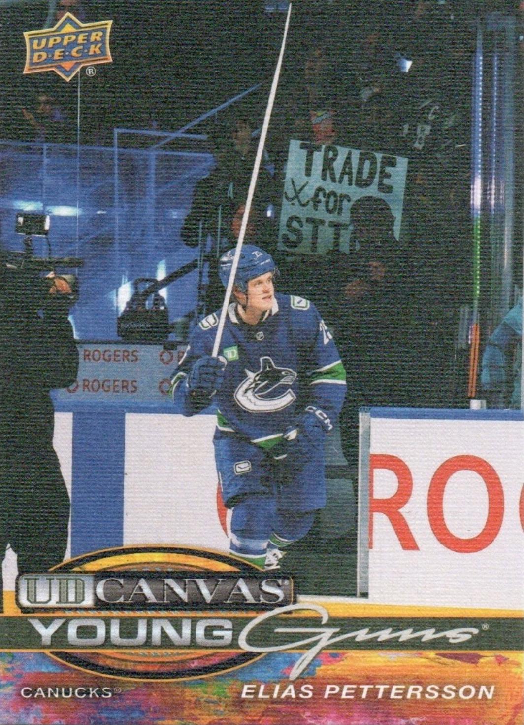 2025 Upper Deck UD Canvas Elias Pettersson #C-106 card
