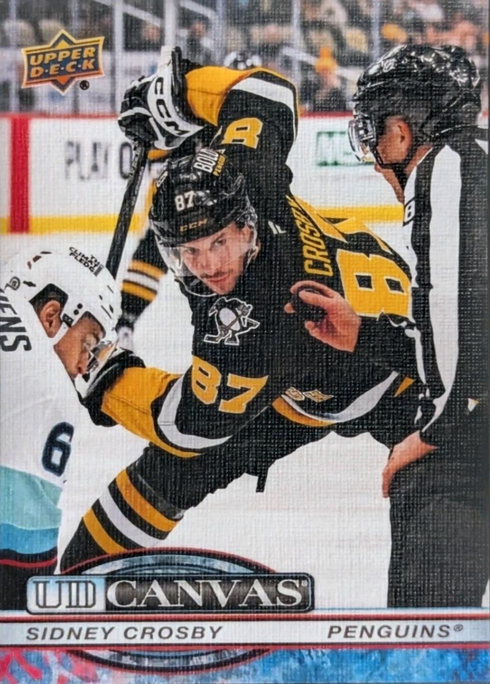 2025 Upper Deck UD Canvas Sidney Crosby #C-76 card