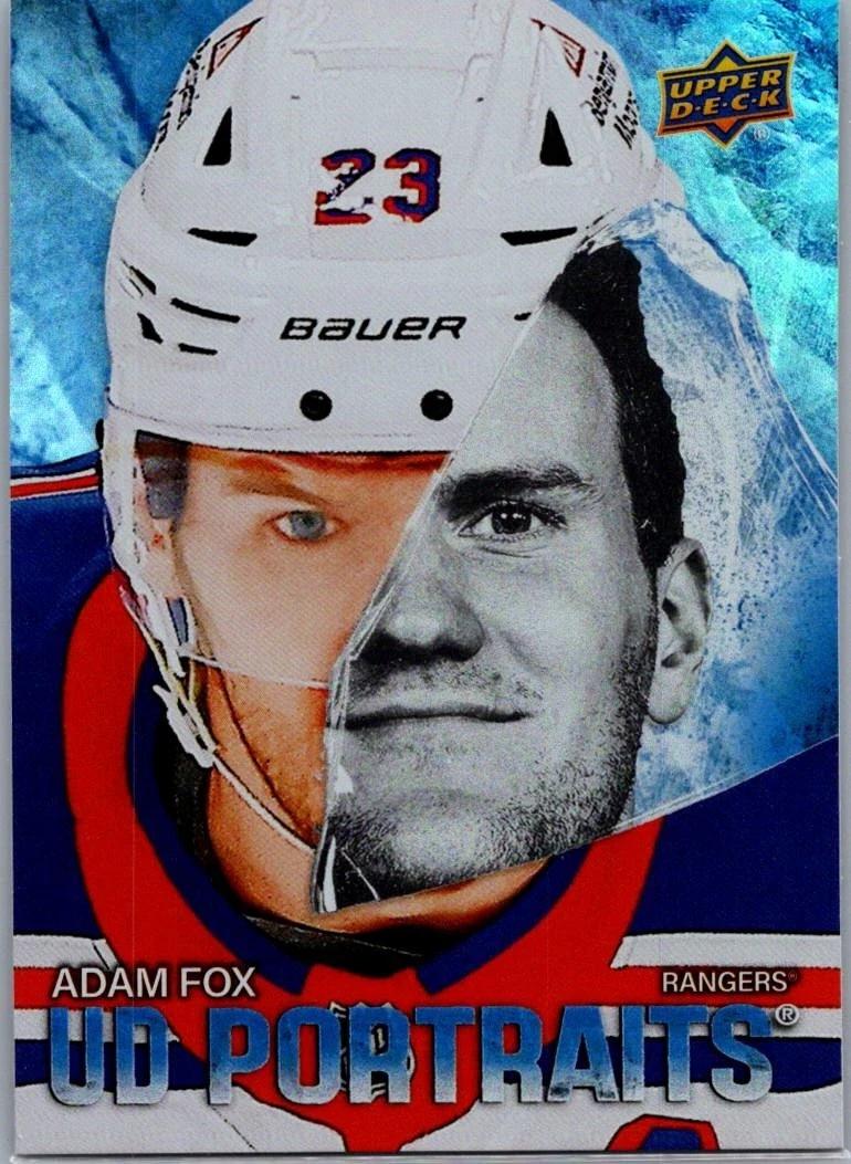 2025 Upper Deck UD Portraits Adam Fox #P-2 card