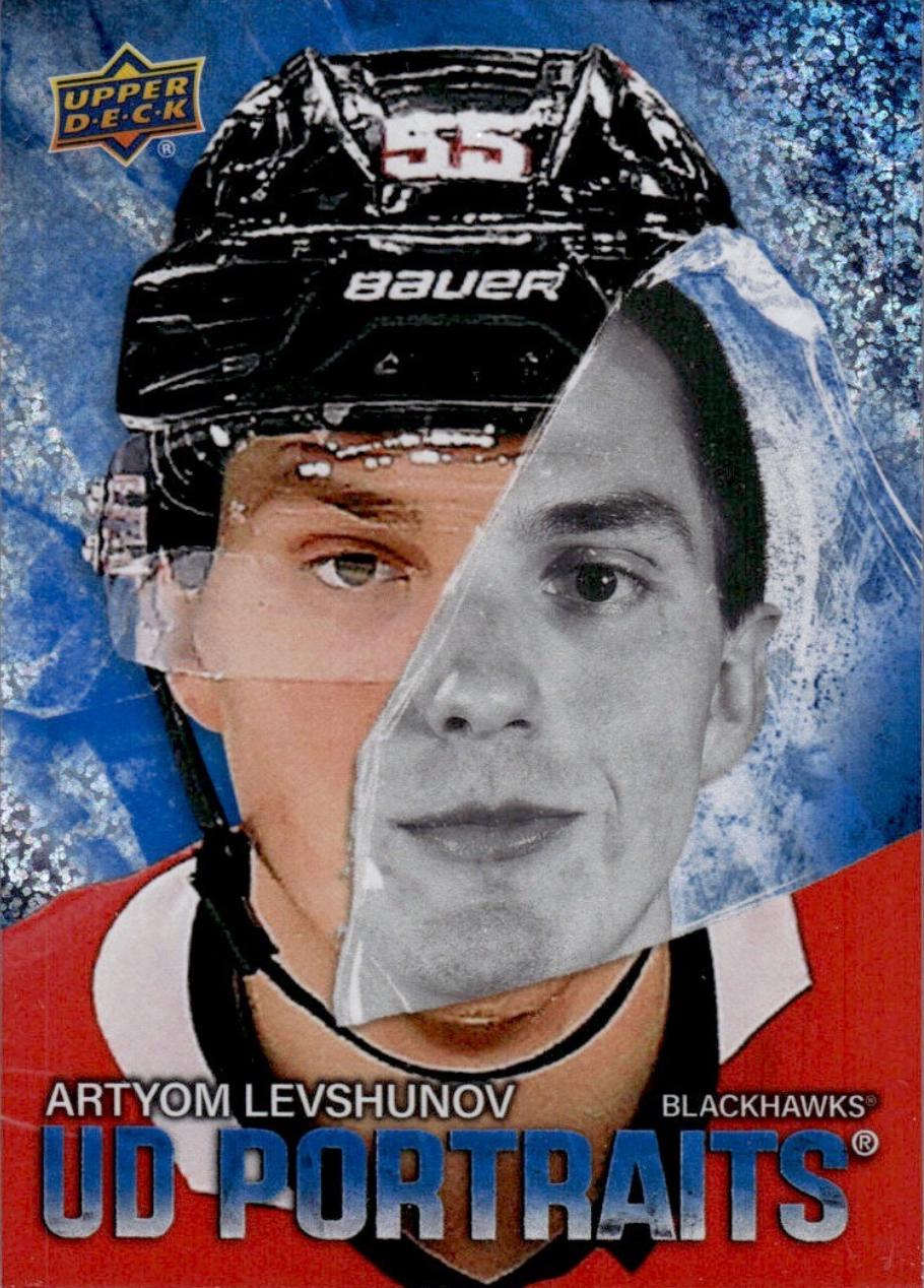 2025 Upper Deck UD Portraits Artyom Levshunov [Speckle] #P-4 card