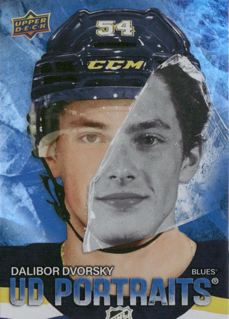 2025 Upper Deck UD Portraits Dalibor Dvorsky #P-22 card