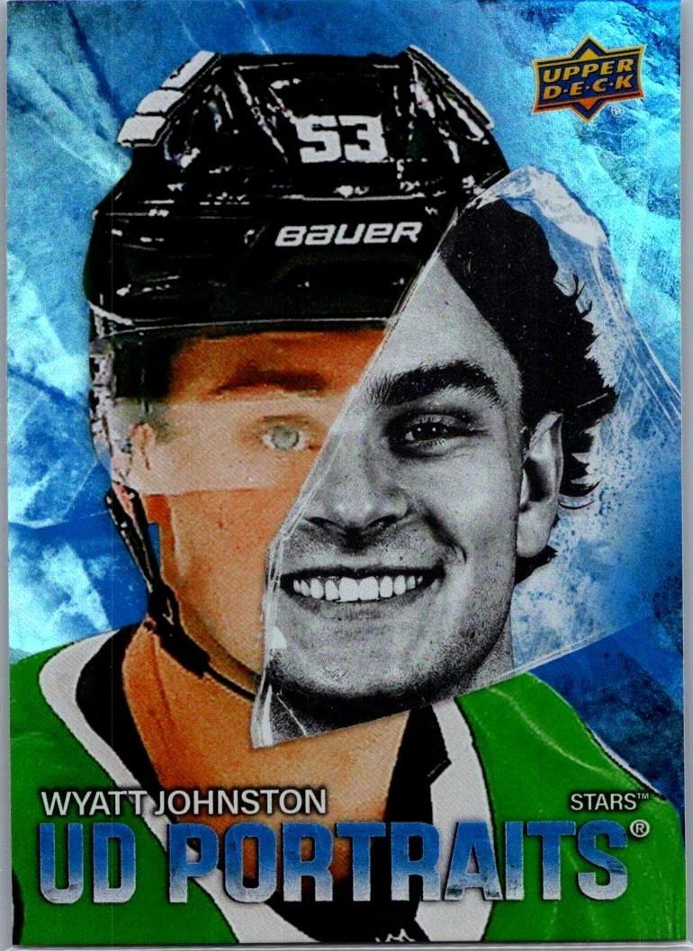 2025 Upper Deck UD Portraits Wyatt Johnston #P-11 card