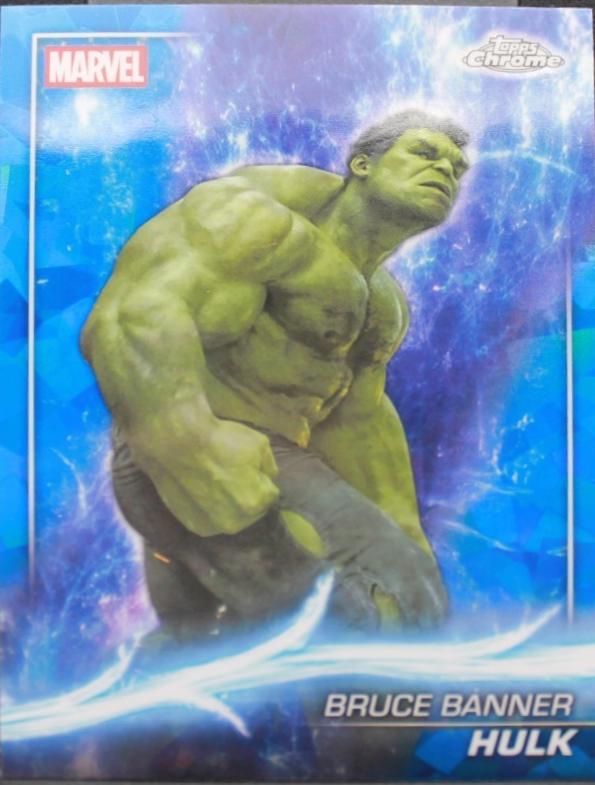 2026 2025 Topps Chrome Studios Hulk [Sapphire] #27 card