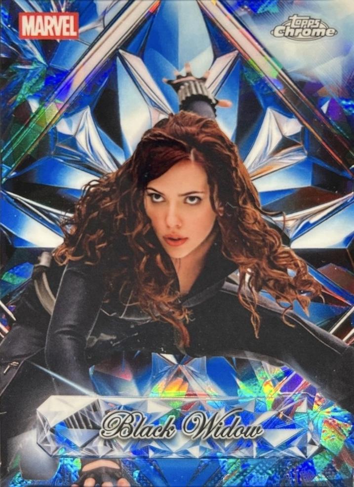 2026 2025 Topps Chrome Studios Sapphire Selections Black Widow #SS-2 card