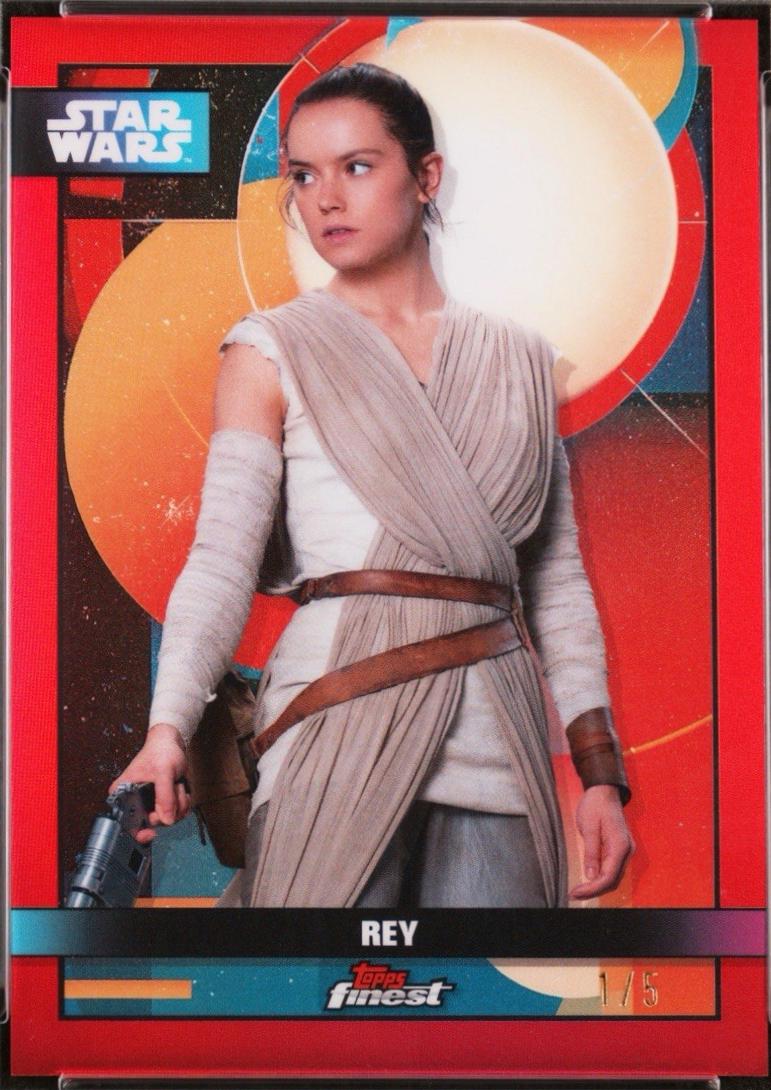 2026 2025 Topps Smugglers Outpost Finest Rey [Red Refractor] #F-30 card