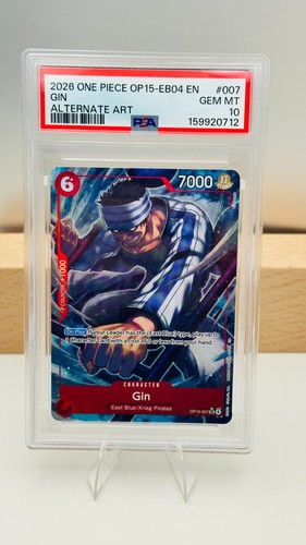 2026 Adventure on Kami's Island Gin [Alternate Art] #OP15-007 card