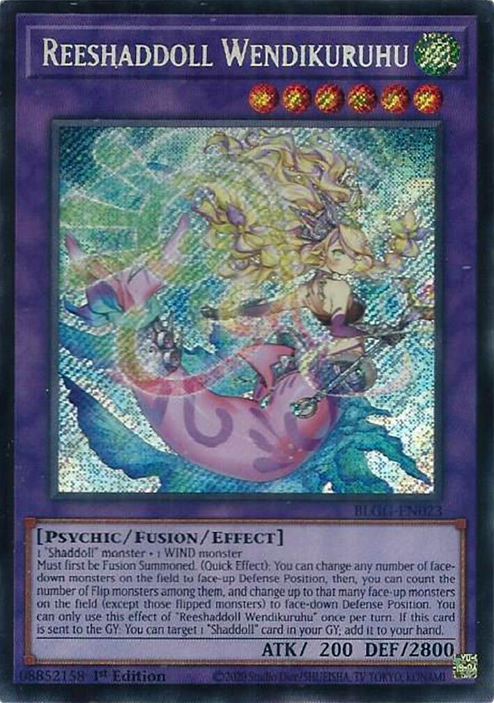 2026 Battles of Legend: Glorious Gallery Reeshaddoll Wendikuruhu #BLGG-EN023 card