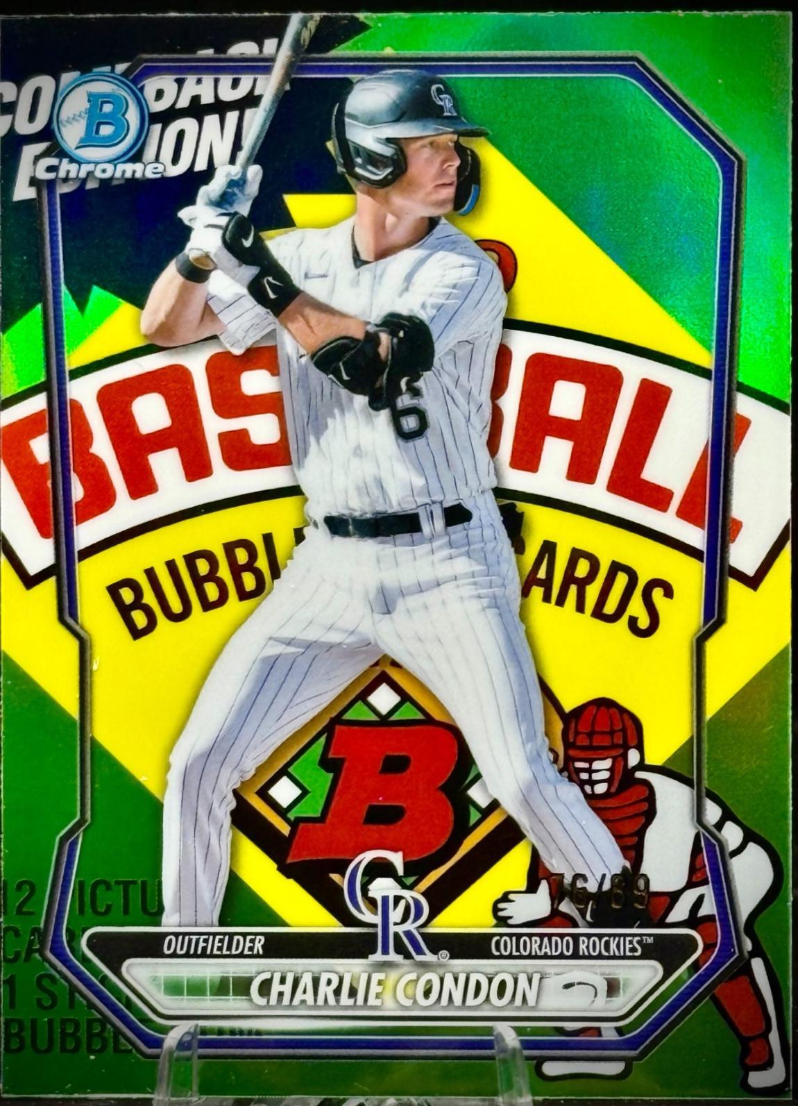 2026 Bowman Chrome Prospect Charlie Condon [Packfractor Variation] #BCP-46 card