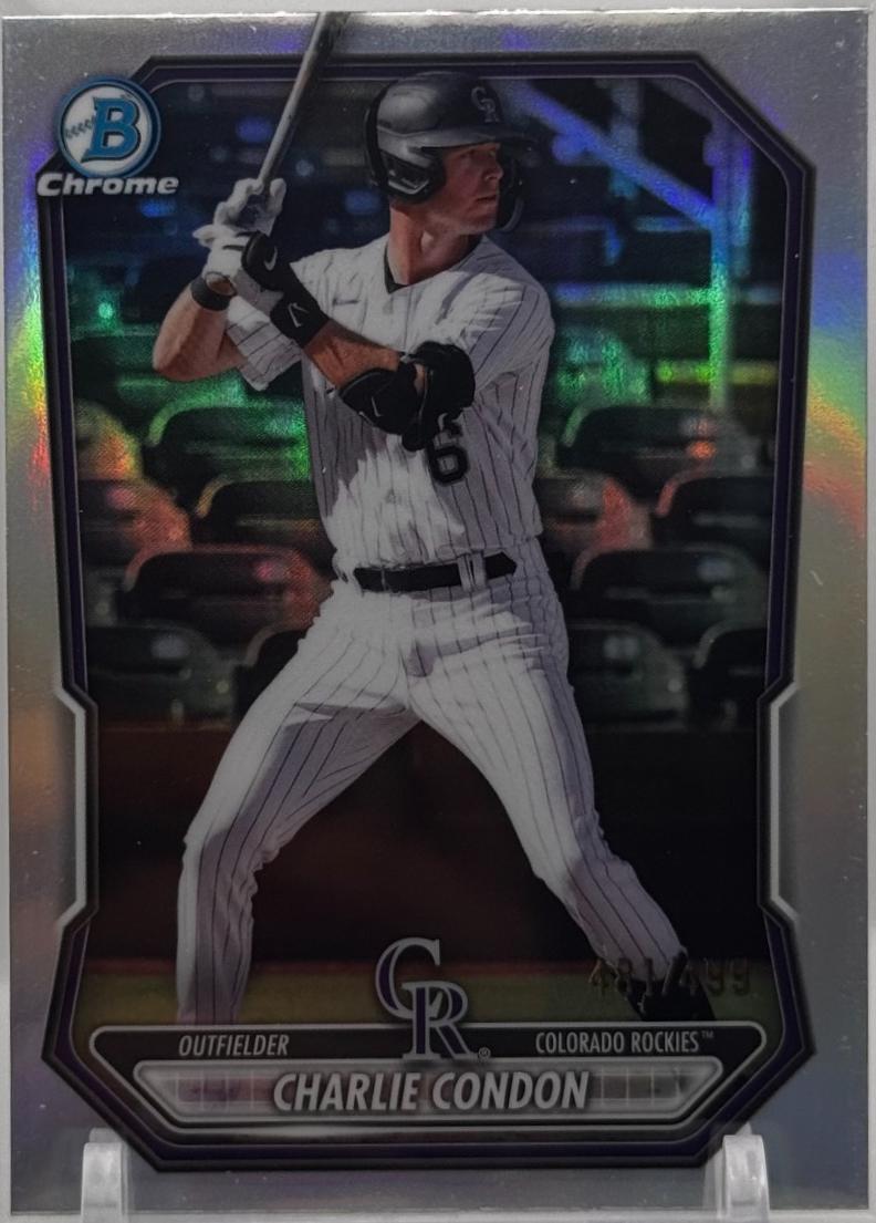 2026 Bowman Chrome Prospect Charlie Condon [Refractor] #BCP-46 card