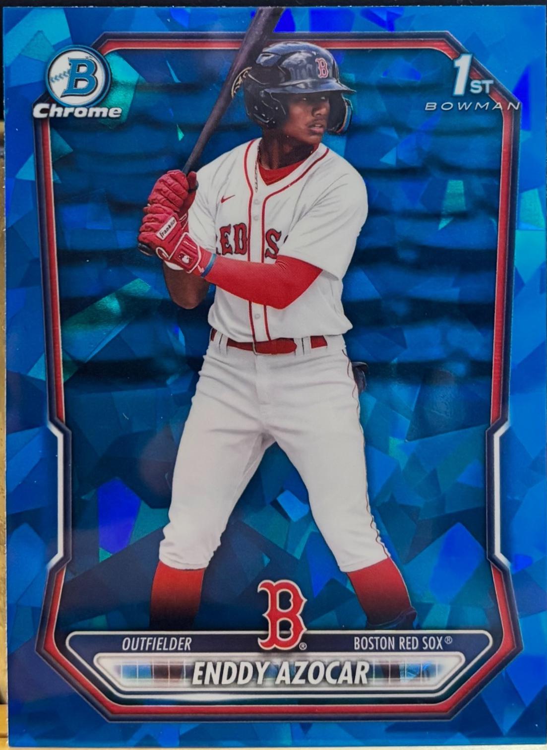 2026 Bowman Chrome Prospect Enddy Azocar [Sapphire] #BCP-23 card