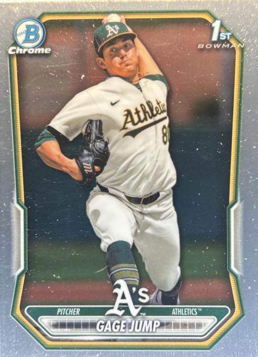 2026 Bowman Chrome Prospect Gage Jump #BCP-15 card