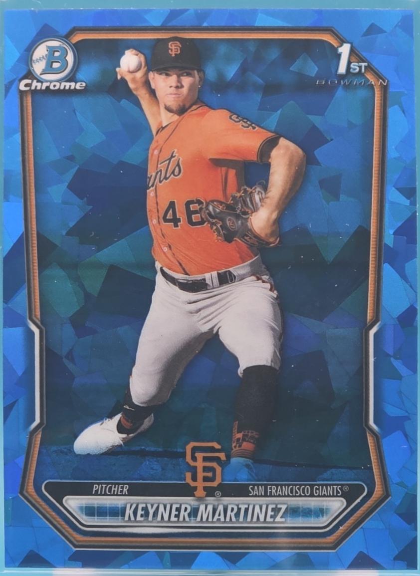 2026 Bowman Chrome Prospect Keyner Martinez [Sapphire] #BCP-132 card
