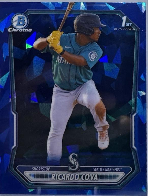2026 Bowman Chrome Prospect Ricardo Cova [Sapphire] #BCP-94 card