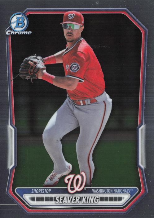 2026 Bowman Chrome Prospect Seaver King #BCP-129 card