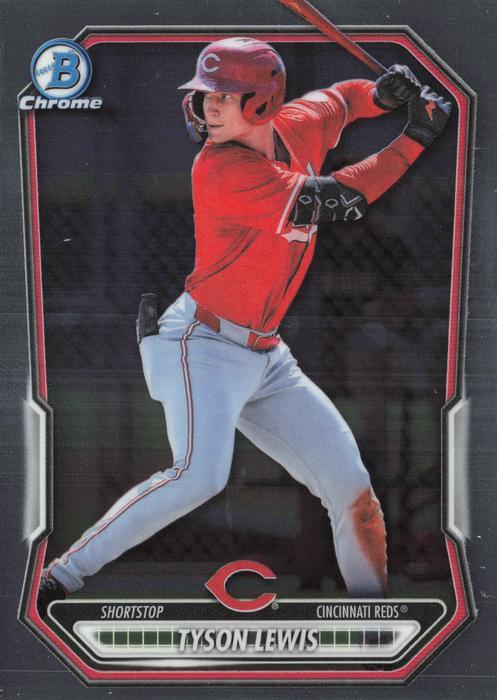 2026 Bowman Chrome Prospect Tyson Lewis #BCP-5 card