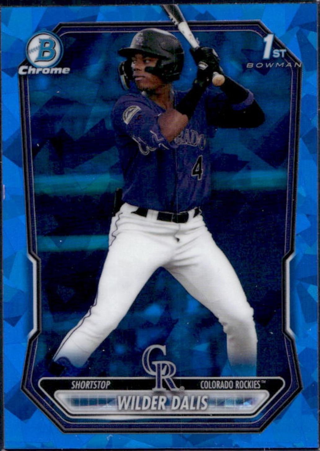 2026 Bowman Chrome Prospect Wilder Dalis [Sapphire] #BCP-150 card