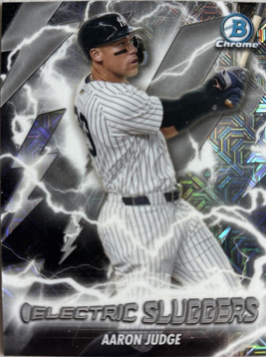 2026 Bowman Electric Sluggers Aaron Judge [Mojo] #ES-15 card