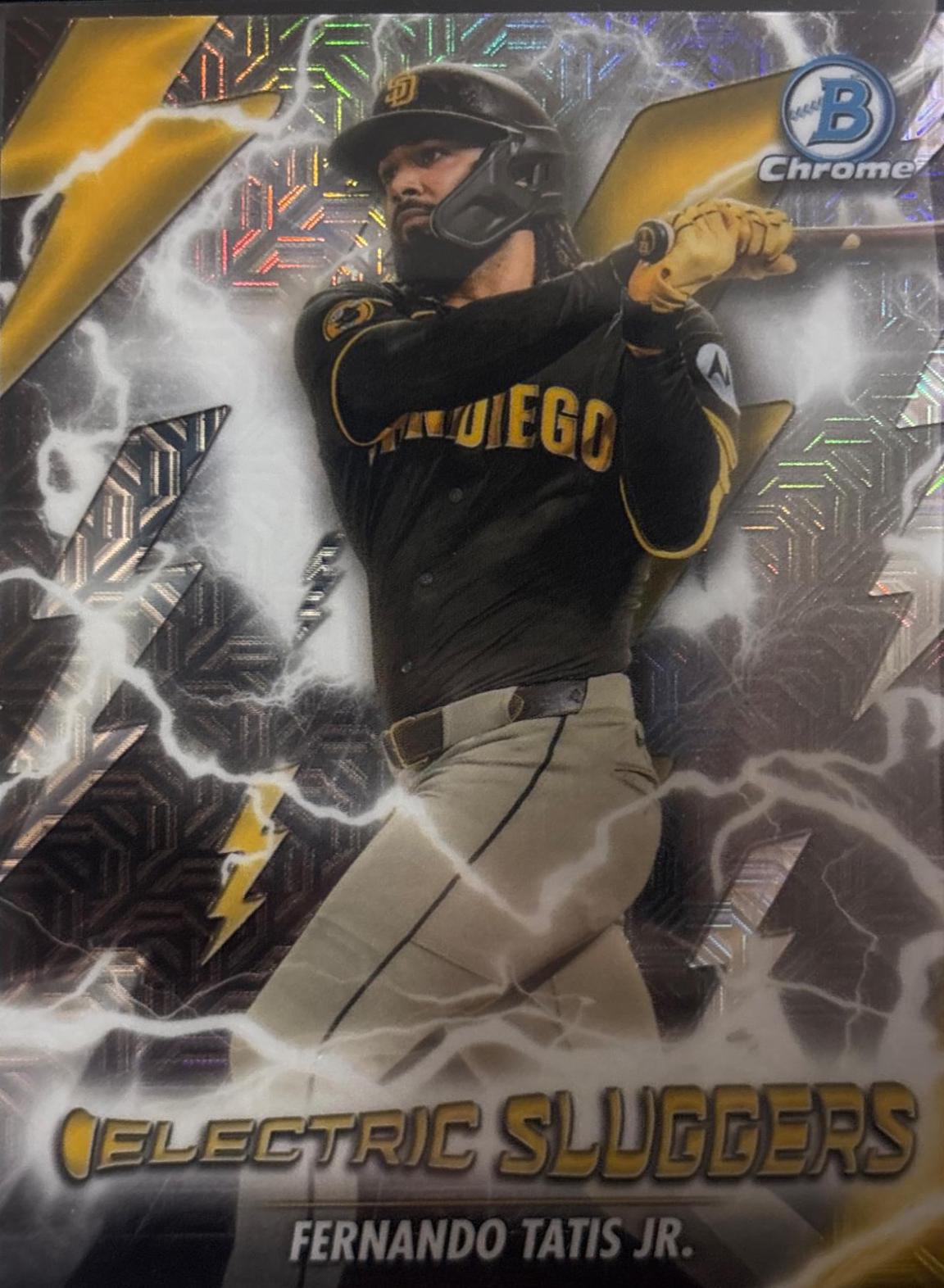 2026 Bowman Electric Sluggers Fernando Tatis Jr. [Mojo] #ES-3 card