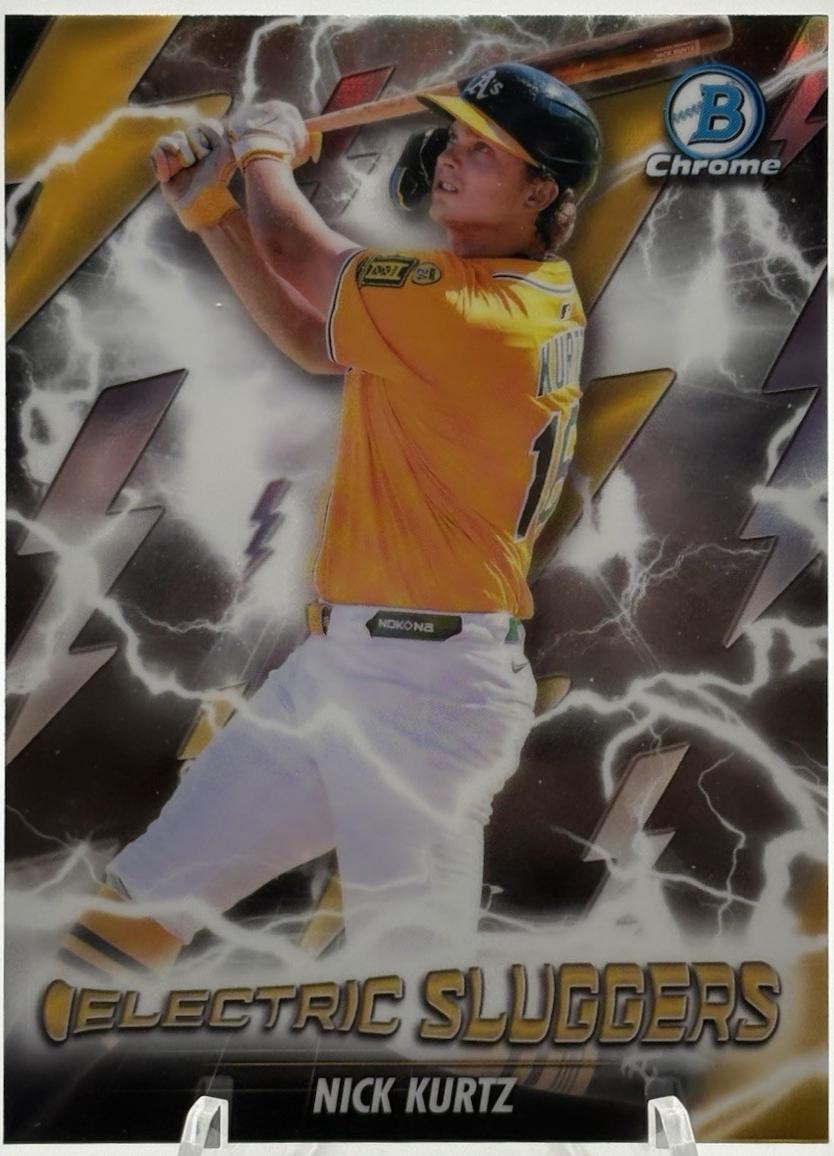 2026 Bowman Electric Sluggers Nick Kurtz #ES-22 card