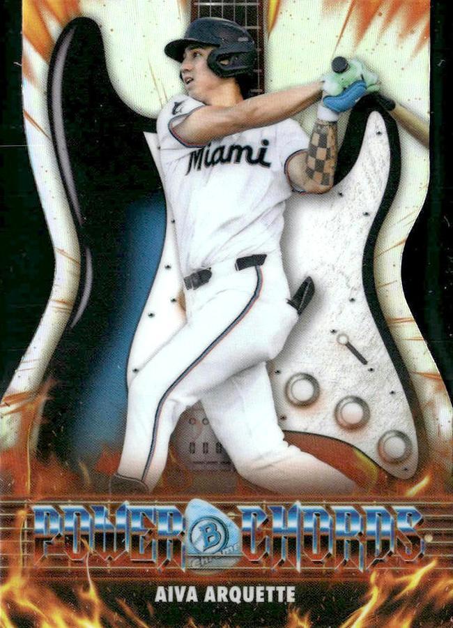 2026 Bowman Power Chords Aiva Arquette #PC-18 card