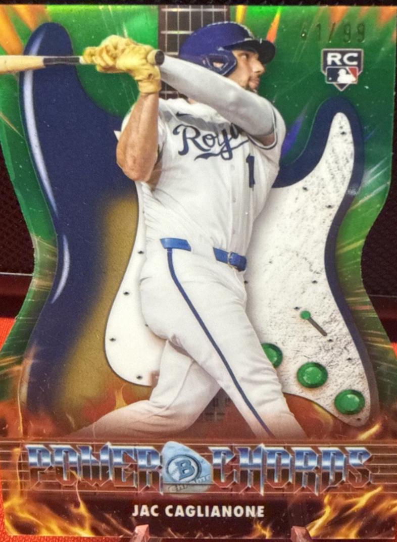 2026 Bowman Power Chords Jac Caglianone [Green] #PC-17 card