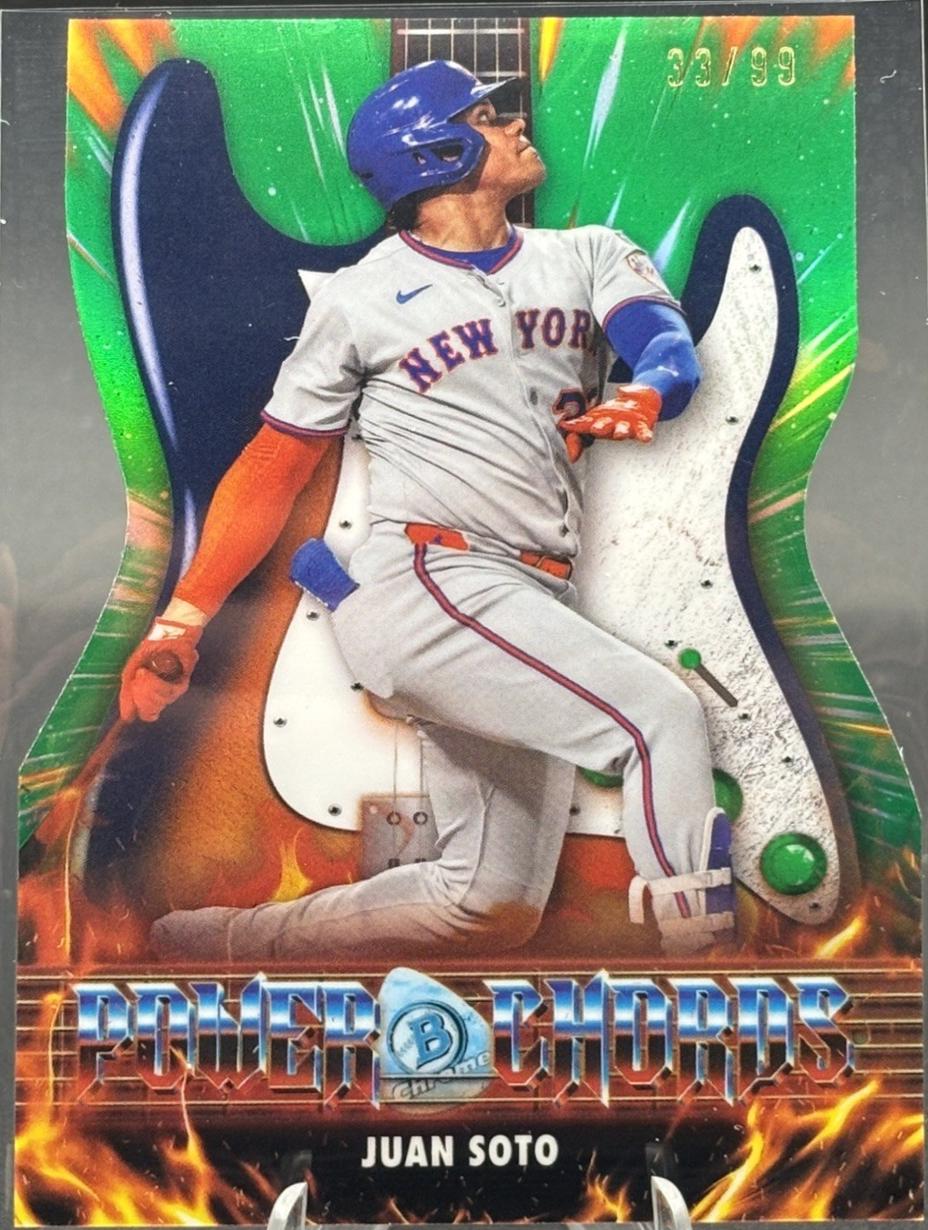 2026 Bowman Power Chords Juan Soto [Green] #PC-12 card