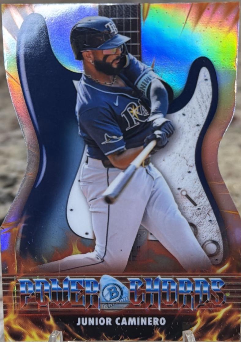 2026 Bowman Power Chords Junior Caminero #PC-23 card