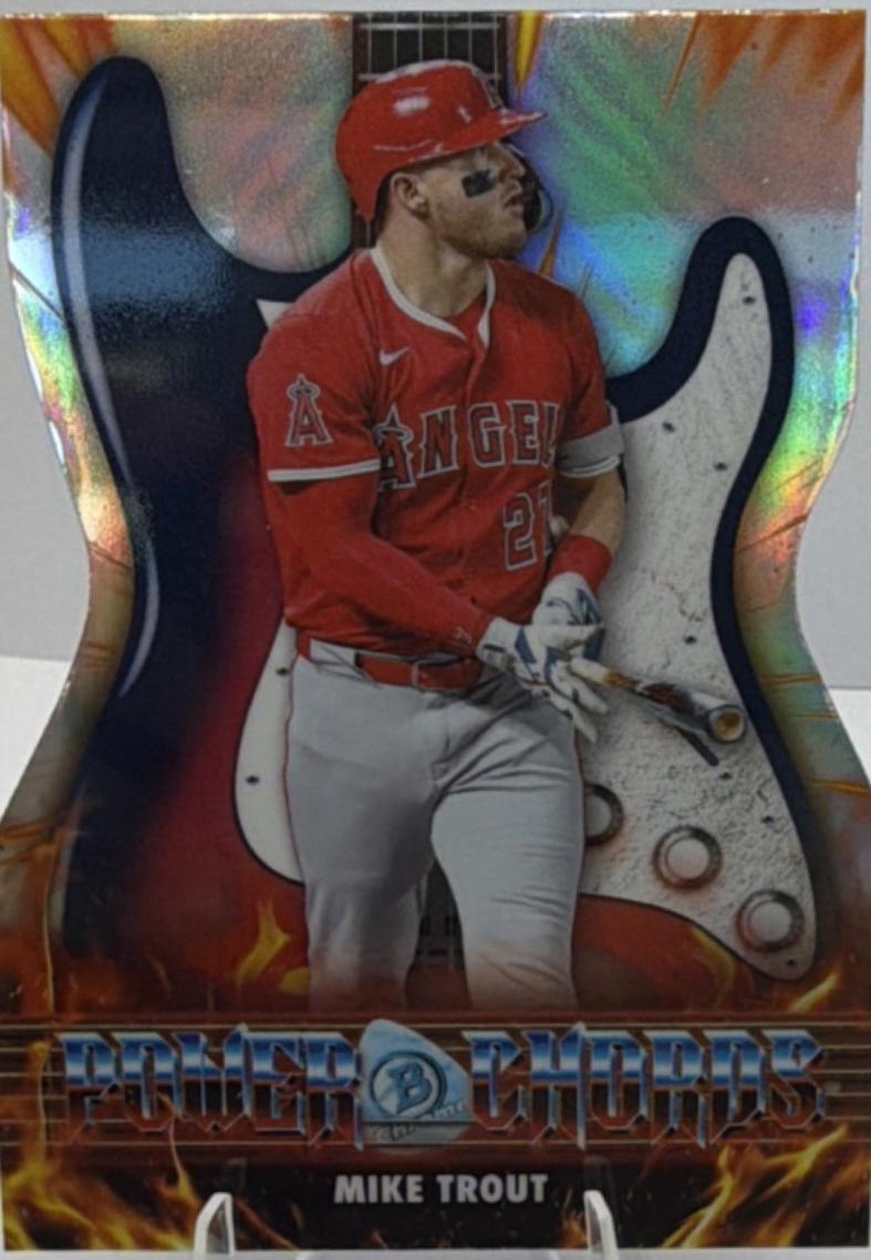 2026 Bowman Power Chords Mike Trout #PC-24 card