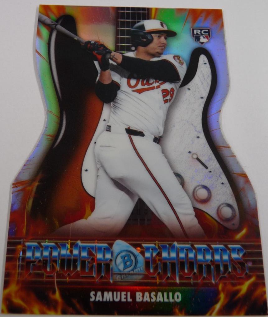 2026 Bowman Power Chords Samuel Basallo #PC-25 card