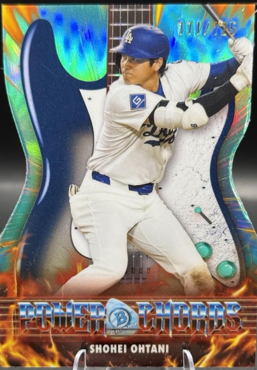 2026 Bowman Power Chords Shohei Ohtani [Aqua] #PC-11 card