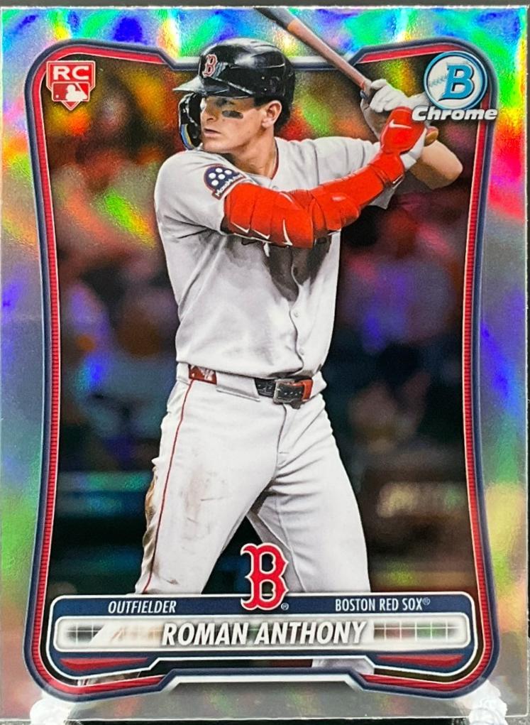2026 Bowman Roman Anthony [Red Rookie Variation] #18 card