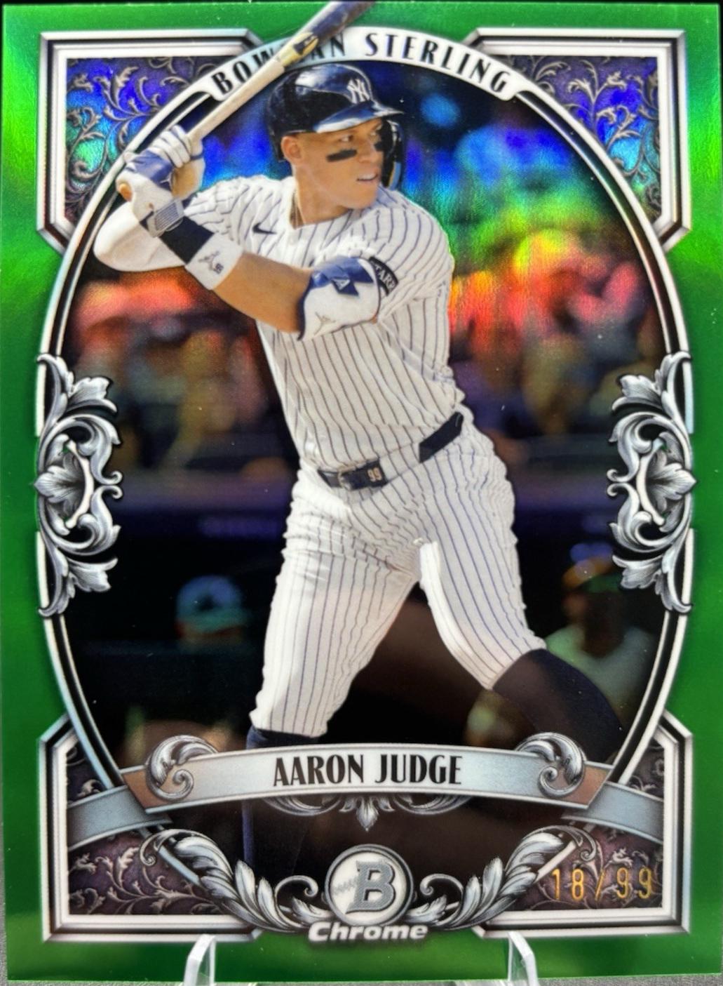 2026 Bowman Sterling Aaron Judge [Green] #BST-4 card