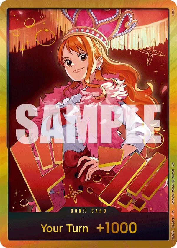 2026 Extra Booster Heroines Edition DON!! Card [Nami Gold] card