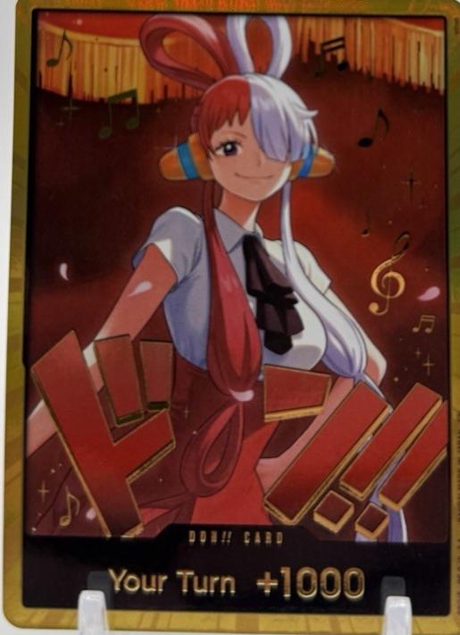 2026 Extra Booster Heroines Edition DON!! Card [Uta Gold] card