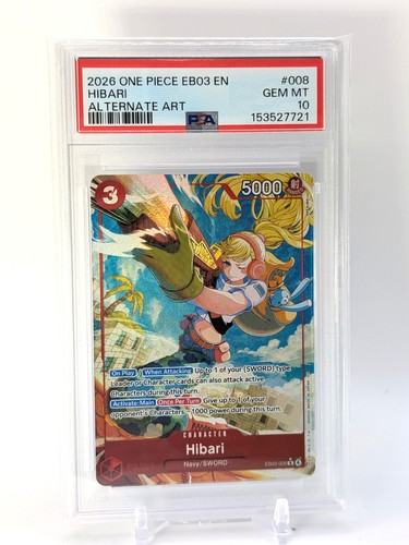2026 Extra Booster Heroines Edition Hibari [Alternate Art] #EB03-008 card