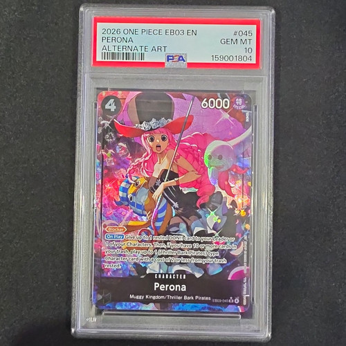 2026 Extra Booster Heroines Edition Perona [Alternate Art] #EB03-045 card